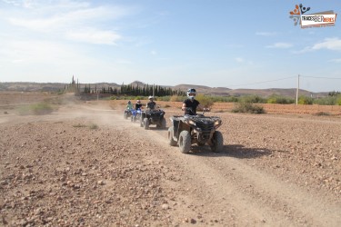 Quad-Ausflug in der Agafay-Wüste